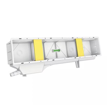 Universele muurinbouw box voor pre-montage